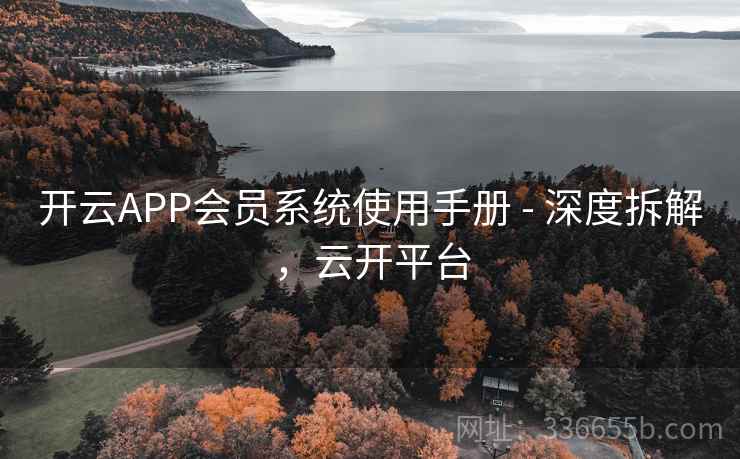 开云APP会员系统使用手册 - 深度拆解,云开平台 开云APP会员系统使用手册 - 深度拆解,云开平台